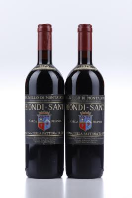 BRUNELLO DI MONTALCINO IL GREPPO 1979 - Biondi Santi - 2 Bottles