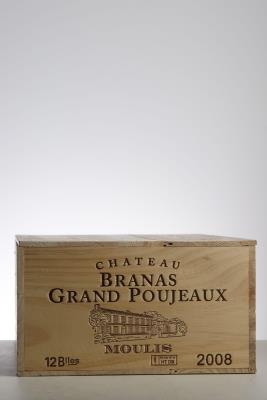 BRANAS GRAND POUJEAUX 2008 - Mc - 12 Bottles - Owc 12