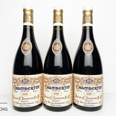 CHAMBERTIN 2000 - Armand Rousseau - 3 Bottles