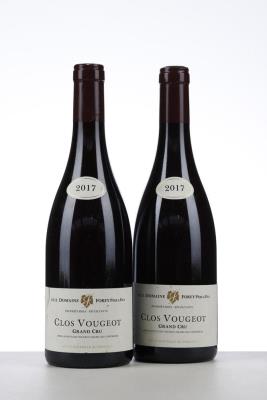 CLOS VOUGEOT 2017 - Forey - 2 Bottles