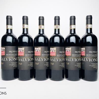 BRUNELLO DI MONTALCINO LA CERBAIOLA 2008 - Salvioni - 12 Bottles