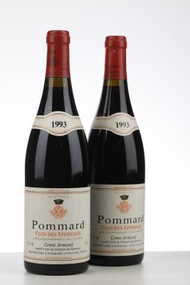 POMMARD CLOS DES EPENEAUX 1993 - Comte Armand - 2 Bottles