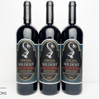 BRUNELLO DI MONTALCINO RISERVA 2006 - Soldera - 3 Bottles - Bottle