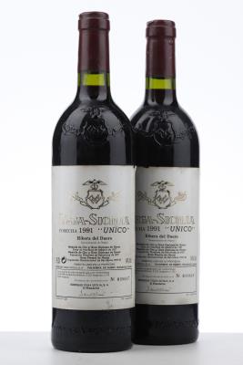VEGA SICILIA UNICO 1991 - Vega Sicilia - 2 Bottles