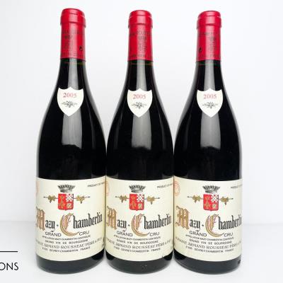 MAZY CHAMBERTIN 2005 - Armand Rousseau - 3 Bottles