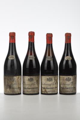 CHATEAUNEUF DU PAPE 1955 - Paul Jaboulet Aine - 4 Bottles