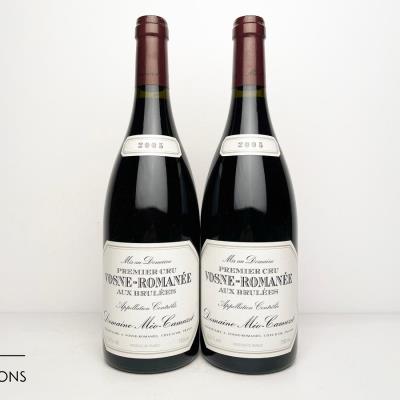 VOSNE ROMANEE AUX BRULEES 2005 - Meo Camuzet - 2 Bottles
