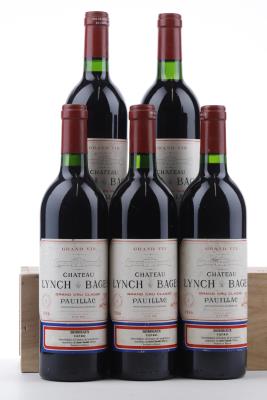 LYNCH BAGES 1986 - Mc - 5 Bottles