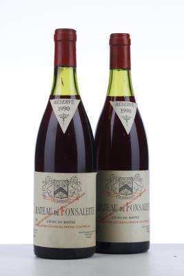 CHATEAU DE FONSALETTE 1990 - Reynaud - 2 Bottles
