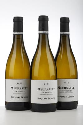 MEURSAULT LES VIREUILS 2014 - Benjamin Leroux - 3 Bottles