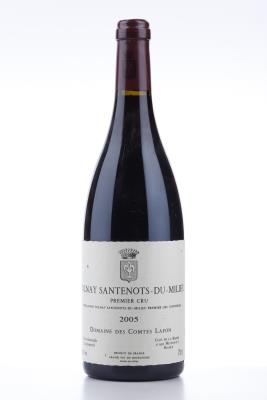 VOLNAY SANTENOTS DU MILIEU 2005 - Comtes Lafon - 1 Bottle