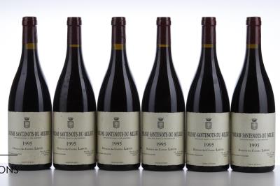 VOLNAY SANTENOTS DU MILIEU 1995 - Comtes Lafon - 12 Bottles