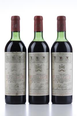 MOUTON ROTHSCHILD 1964 - 3 Bottles