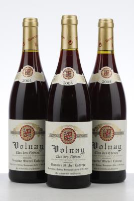 VOLNAY CLOS DES CHENES 2004 - Michel Lafarge - 3 Bottles