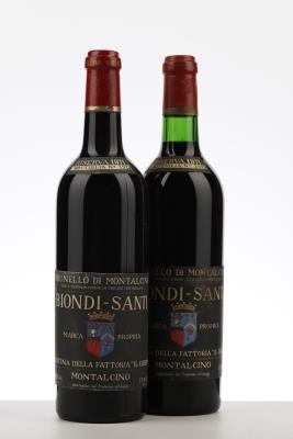 BRUNELLO DI MONTALCINO RISERVA 1971 - Biondi Santi - 2 Bottles