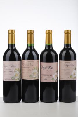 MIXED CLOS DES CISTES 1995 +1998 +2004+2007 - Peyre Rose  - 4 Bottles