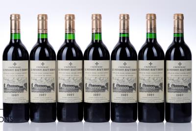MISSION HAUT BRION 1987 - Mc - 7 Bottles - Owc 12