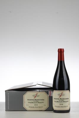 VOSNE ROMANEE LES BEAUX MONTS 2018 - Jean Grivot - 6 Bottles - Oc 6