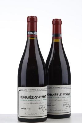 ROMANEE ST VIVANT 1991 - Domaine de la Romanee Conti - 2 Bottles