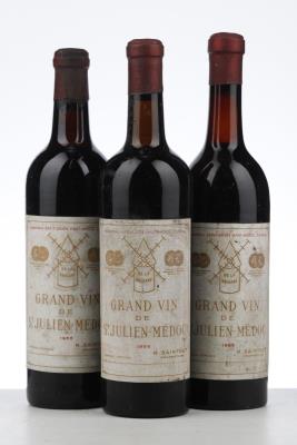 MOULIN DE LA BRIDANE 1955 - R Saintout - 3 Bottles