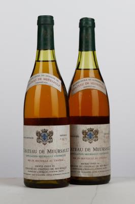 MEURSAULT 1975 - Chateau de Meursault - 2 Bottles