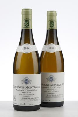 CHASSAGNE MONTRACHET BLANC CLOS DU CAILLERETS 2014 - Ramonet - 2 Bottles