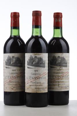 EVANGILE 1974 - Mc - 3 Bottles