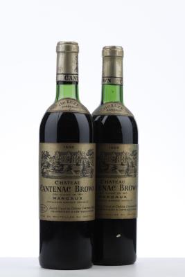 CANTENAC BROWN 1966 - Mc - 2 Bottles