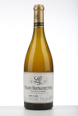 PULIGNY MONTRACHET LES FOLATIERES 2018 - Lucien Le Moine - 1 Bottle