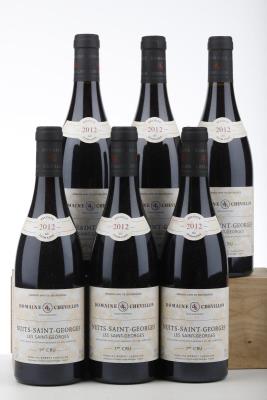 NUITS ST GEORGES LES ST GEORGES 2012 - Robert Chevillon - 6 Bottles