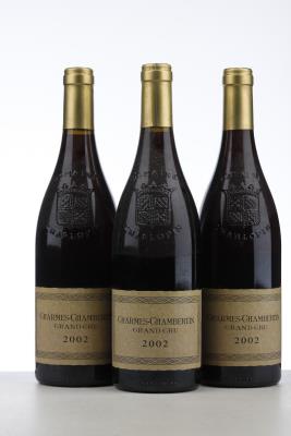 CHARMES CHAMBERTIN 2002 - Philippe Charlopin Parizot - 3 Bottles