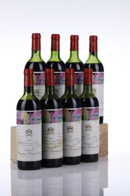 MOUTON ROTHSCHILD 1975 - 8 Bottles - Owc 12