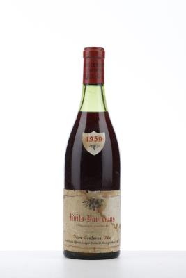 NUITS ST GEORGES LES VAUCRAINS 1959 - Jean Confuron - 1 Bottle