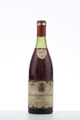 CHAMBERTIN CLOS DES RUCHOTTES 1971 - Aubry - 1 Bottle