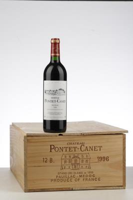 PONTET CANET 1996 - Mc - 12 Bottles - Owc 12