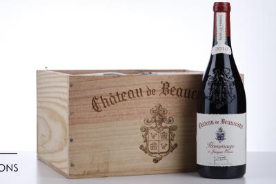 CHATEAUNEUF DU PAPE BEAUCASTEL HOMMAGE A JACQUES PERRIN 2010 - Beaucastel - 6 Bottles - Owc 6
