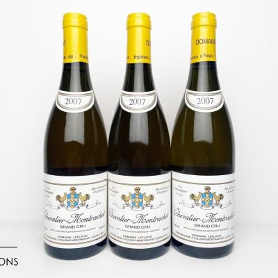 CHEVALIER MONTRACHET 2007 - Domaine Leflaive - 3 Bottles