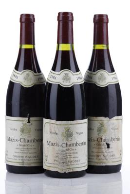 MAZIS CHAMBERTIN 1996 - Philippe Nadef - 3 Bottles