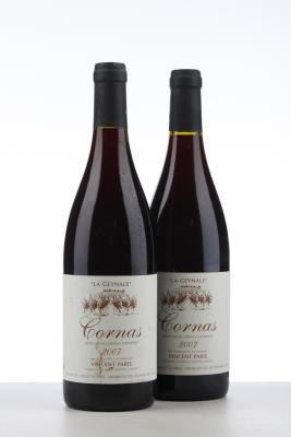 CORNAS LA GEYNALE 2007 - Vincent Paris - 2 Bottles