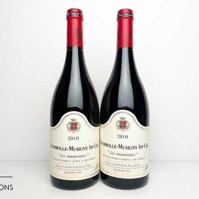 CHAMBOLLE MUSIGNY LES AMOUREUSES 2010 - Robert Groffier Pere & Fils - 2 Bottles