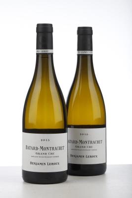 BATARD MONTRACHET 2015 - Benjamin Leroux  - 2 Bottles