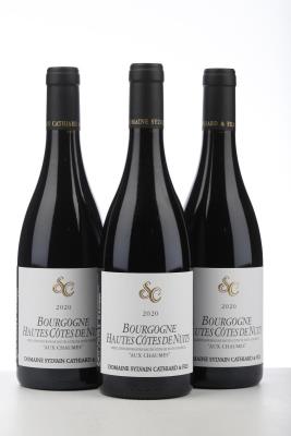 BOURGOGNE HAUTES COTES DE NUITS AUX CHAUMES 2020 - Sylvain Cathiard - 3 Bottles