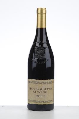 CHARMES CHAMBERTIN 2003 - Philippe Charlopin Parizot - 1 Bottle