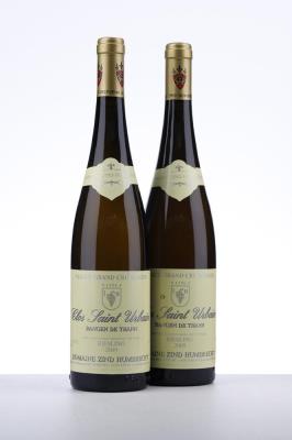 RIESLING CLOS ST URBAIN RANGEN DE THANN 2009 - Zind Humbrecht - 2 Bottles