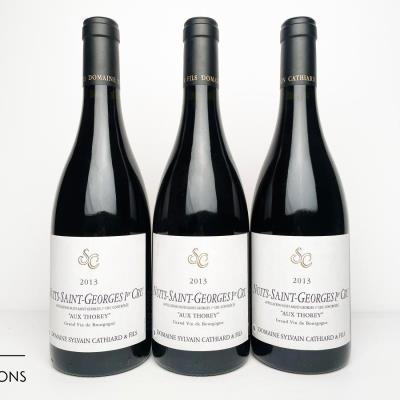 NUITS ST GEORGES AUX THOREY 2013 - Sylvain Cathiard - 3 Bottles
