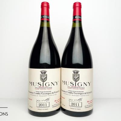 MUSIGNY CUVEE VIEILLES VIGNES 2011 - Comte de Vogue - 2 Magnums