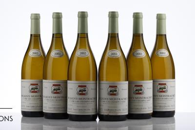 PULIGNY MONTRACHET LES CHAMPS CANET 2002 - Louis Carillon - 6 Bottles