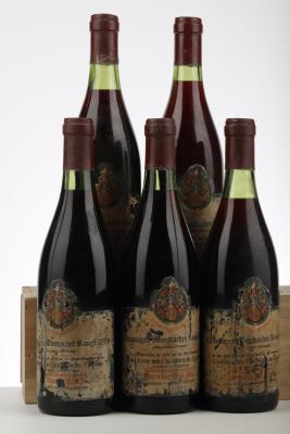 CHASSAGNE MONTRACHET ROUGE 1978 - Confrerie de Tastevin - Ph.Chapelle & Fils - 5 Bottles