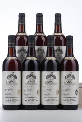BAROLO COLLINA RIONDA DI SERRALUNGA 1974 - Bruno Giacosa - 7 Bottles