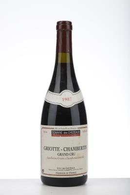 GRIOTTE CHAMBERTIN 1987 - SNV des Chezeaux  - 1 Bottle